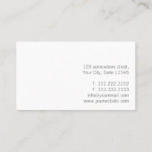 プレーンレッド財務顧問 名刺 (裏面)