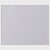 プレーン冬のプラチナグレーカラーシェードトーン ラッピングペーパー (フラット)