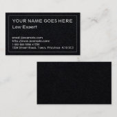 プレーン弁護士名刺 名刺 (正面/裏面)