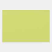 プレーン東アクセントシーグリーンシェード3トーン ラッピングペーパーシート (正面)