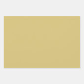 プレーン柑橘系クロワッサンブラウンシェード3トーン ラッピングペーパーシート (正面2)