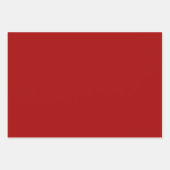 プレーン栗Rubyアップルマルーンシェード3トーン ラッピングペーパーシート (正面3)