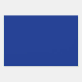 プレーン海空解像度ブルーシェード3トーン ラッピングペーパーシート