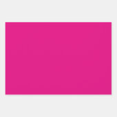 プレーン淡い色のバイオレット深いメキシカンピンクシェード3トーン ラッピングペーパーシート (正面3)