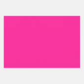 プレーン淡い色のバイオレット深いメキシカンピンクシェード3トーン ラッピングペーパーシート (正面2)