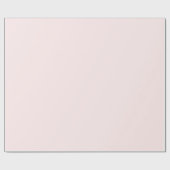 プレーン無地の赤面ピンクバレンタインデー ラッピングペーパー (フラット)