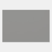 プレーン砒素灰戦艦グレーシェード3トーン ラッピングペーパーシート (正面3)