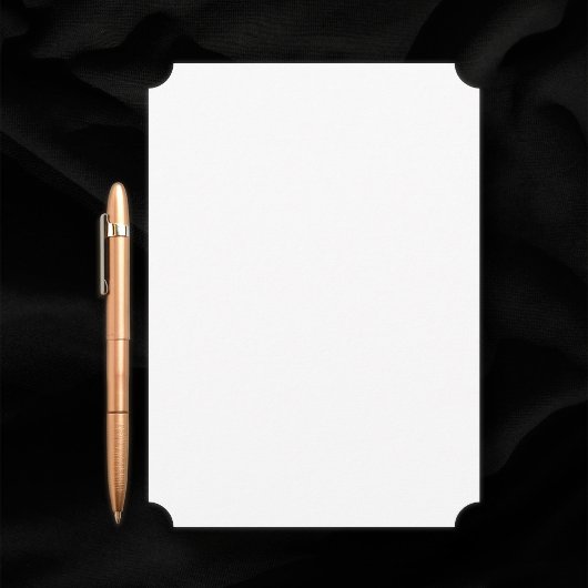 プレーン空白のホワイトチケットコー結婚ナー 招待状