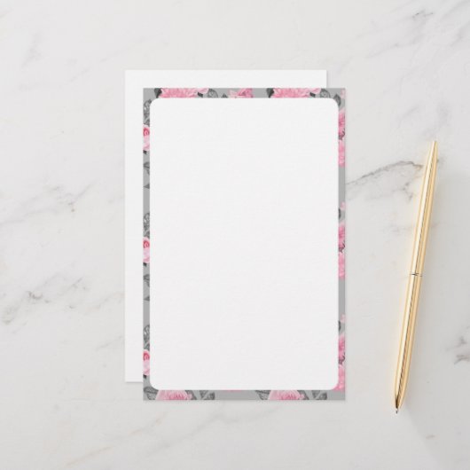 プレーン紙とフローラ (正面/裏面インサイチュ)