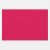 プレーン紫のデビアンカーマインピンクシェード3トーン ラッピングペーパーシート (正面3)