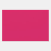 プレーン紫のデビアンカーマインピンクシェード3トーン ラッピングペーパーシート (正面2)