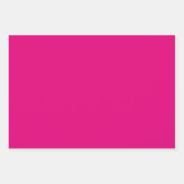 プレーン紫のデビアンカーマインピンクシェード3トーン ラッピングペーパーシート (正面)