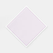 プレーン薄紫紙ナプキン スタンダードランチョンナプキン (角)