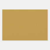 プレーン蜂蜜アイスコーヒーブラウンシェード3トーン ラッピングペーパーシート (正面2)