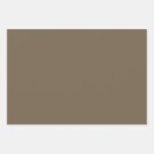 プレーン蜂蜜アイスコーヒーブラウンシェード3トーン ラッピングペーパーシート (正面)