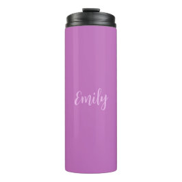 プレーン・オーキッド&薄紫ミニマモダンリスト タンブラー