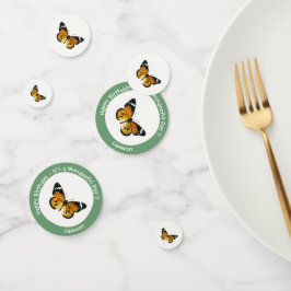 プレーン・タイガー/アフリカ・クイーン・バタフライ・パーティー コンフェッティ