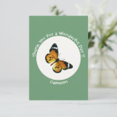 プレーン・タイガー/アフリカ・クイーン・バタフライ・パーティー サンキューカード (スタンド正面)