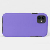プレーン パープル Case-Mate iPhoneケース (裏面(横))