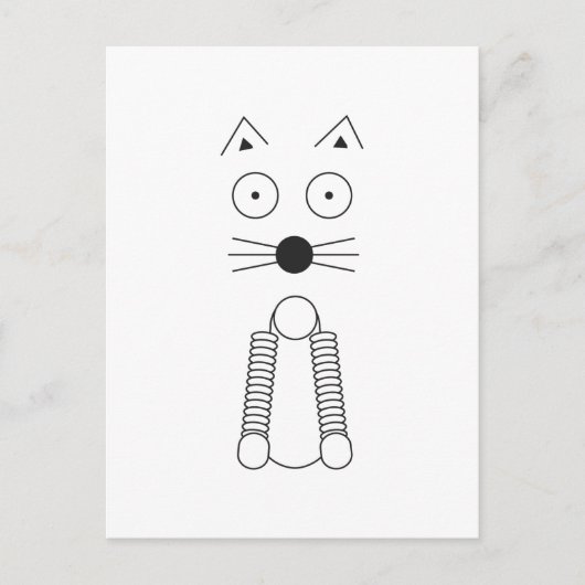 プレーンCAT ポストカード (正面)