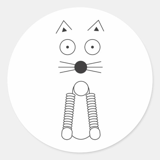 プレーンCAT ラウンドシール (正面)
