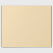 プレーンMoccasinグローピーチカラーシェードトーン ラッピングペーパー (フラット)