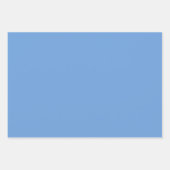 プレーンMoonstoneリトルマヤブルーシェード3トーン ラッピングペーパーシート (正面2)