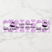 プレ結婚スのピックボールがリングや輪前に最後のスイング ペットボトルラベル (シングルラベル)