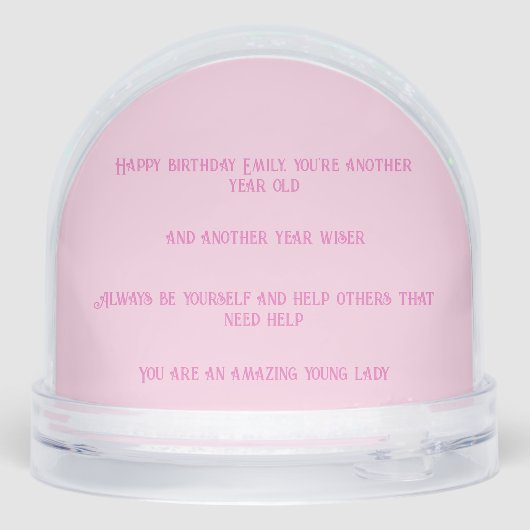 プレ10代の誕生日発表 (裏面)