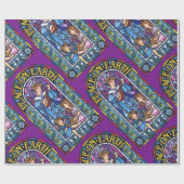 プレ·ラファエリート·ステンドグラス ラッピングペーパー (フラット)