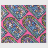 プレ·ラファエリート·ステンドグラス ラッピングペーパー (フラット)