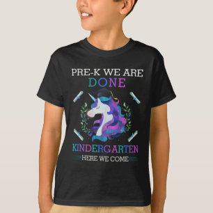 プレ – Kが卒業前、魔法のユニコーン幼稚園 Tシャツ