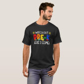 プレKに気をつけて!私が来た 幼稚園の初日 Tシャツ (正面フル)