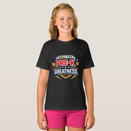 プレKの偉大さVarsity Tee Tシャツ (正面フル)