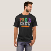 プレKクルーPre K先生新学期卒業生 Tシャツ (正面フル)