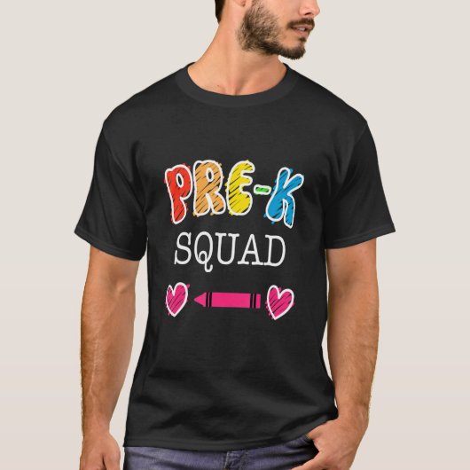 プレKスクワッド新学期 Tシャツ (正面)