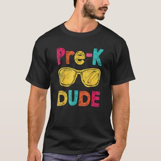 プレKドゥード新学期プリスクールの初日 Tシャツ (正面)