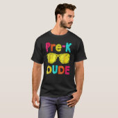 プレKドゥード新学期プリスクールの初日 Tシャツ (正面フル)
