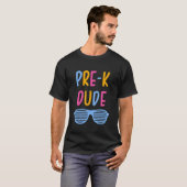 プレKドゥード新学期プリスクールの初日 Tシャツ (正面フル)