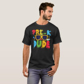 プレKドゥード新学期プリスクールの初日 Tシャツ (正面フル)
