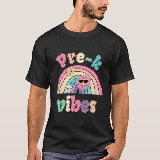 プレKバイブレインボー新学期プレKチーム Tシャツ (正面)