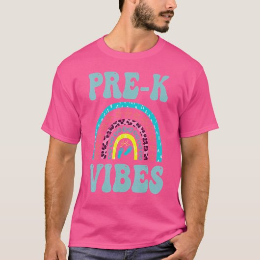 プレKビベスプレスクール先生新学期アププレ Tシャツ (正面)