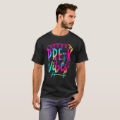 プレKビベス新学期絞り染め先生学生 Tシャツ (正面フル)