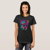 プレKビベス新学期絞り染め先生学生 Tシャツ (正面フル)
