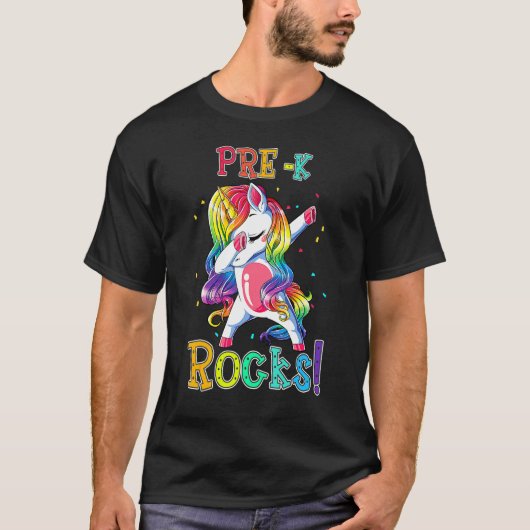 プレKロックスダビングユニコーン新学期 Tシャツ (正面)