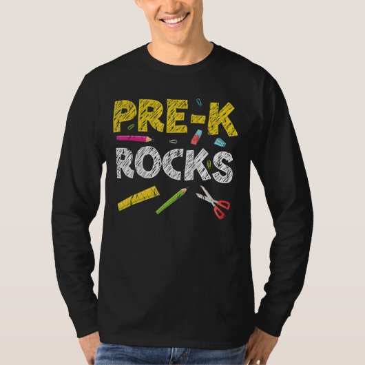 プレKロック新学期先生 Tシャツ (正面)