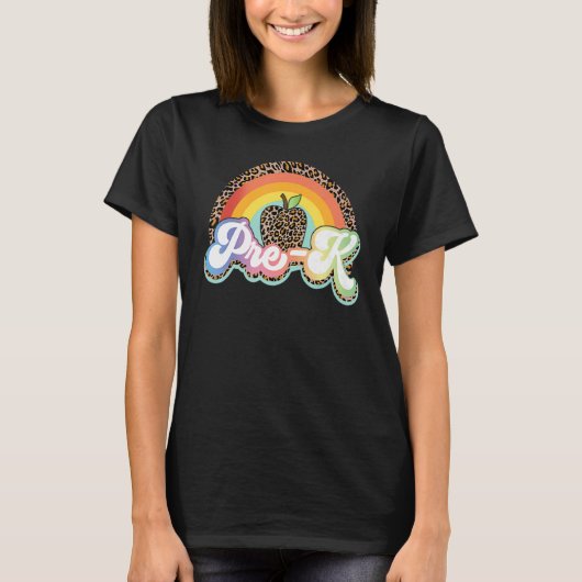プレK先生レオパレインボープレK先生 Tシャツ (正面)