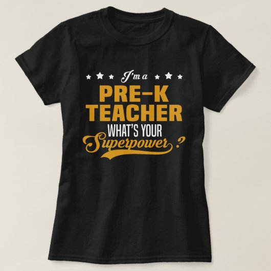 プレK先生 Tシャツ (デザイン正面)