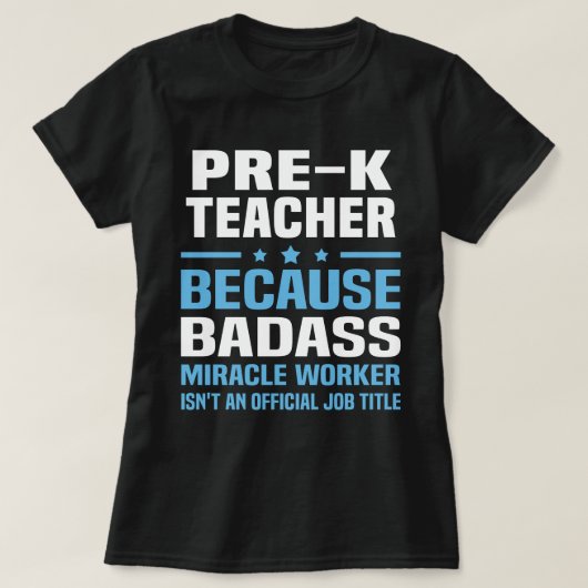 プレK先生 Tシャツ (デザイン正面)