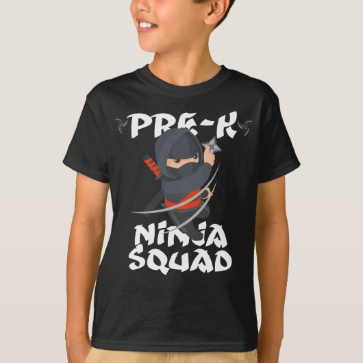プレk忍者 tシャツ (正面)